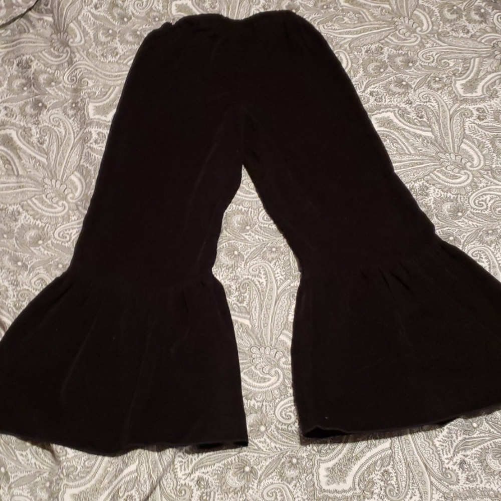 Black corduroy pants